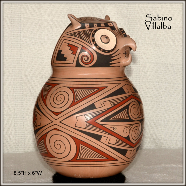 SABINO VILLALBA OWL EFFIGY